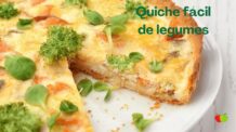 Quiche fácil de legumes