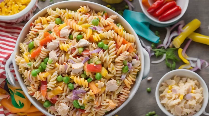 Salada de Macarrão Receita Completa Fácil e Rápida