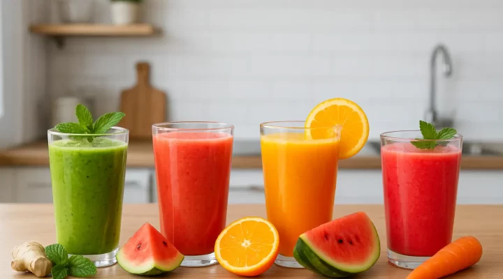 10 Sucos Naturais Refrescantes para Dias Quentes