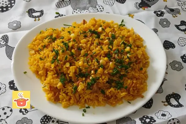 Arroz Temperado Caseiro