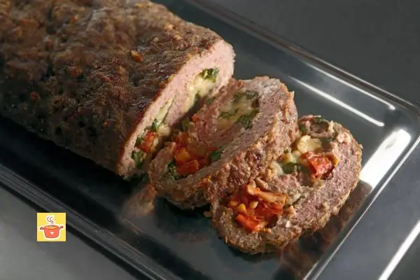 Rocambole de Carne Moída