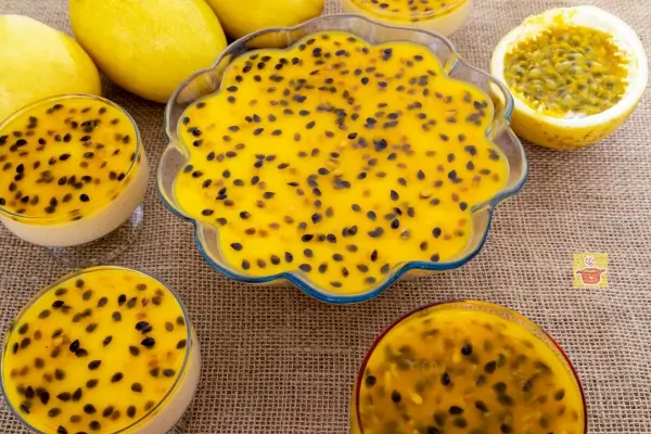 Mousse de maracujá facil