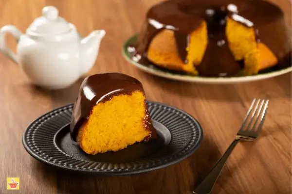 Bolo de Cenoura com Brigadeiro