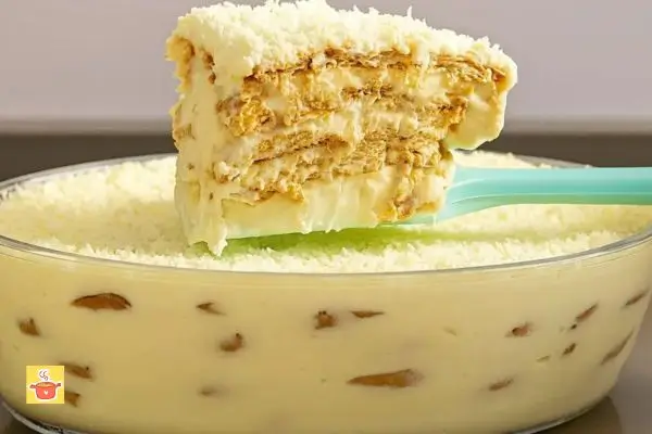 Pavê Simples de Bolacha Maisena