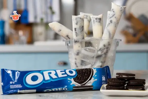 Receita de Geladinho gourmet de Oreo