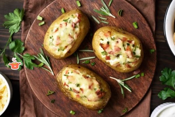 Receita de Batata Recheada na Air Fyer